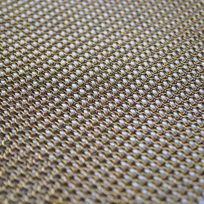 Stainless Steel Metal Decorative Mesh / Metal Mesh Curtain