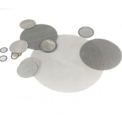 Customize Brass Copper Sintered Stainless Steel Wire Mesh Filter Disc