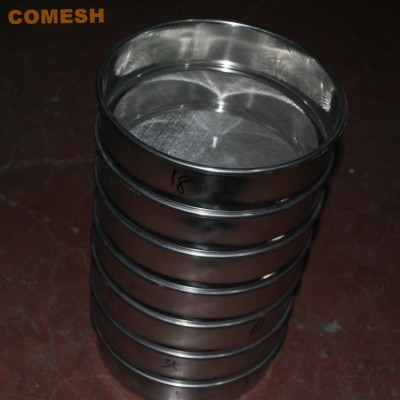 5 10 45 75 100 250 500 Micron Stainless Steel Wire Mesh Test Sieve