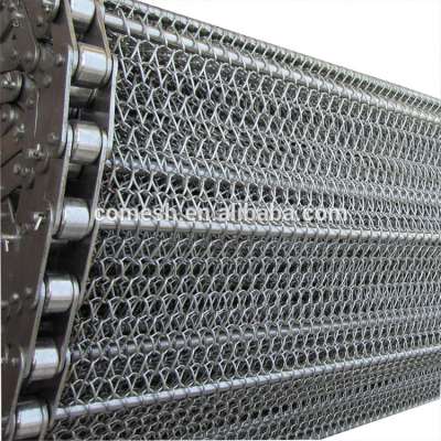 304 stainless steel Conveyor belt chain for photos draining