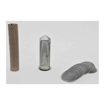 Customize Stainless Steel Metal Sintered Wire Mesh Filter Tube / Disc