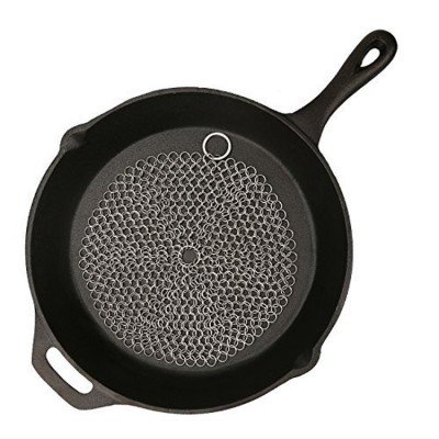 Food Grade Stainless Steel Chainmail Pot Scrubber