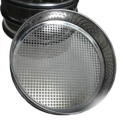 High Quality 75 Micron Stainless Steel Soil Testing Sieve