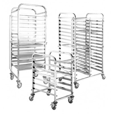 High quality stainless steel cooling and baking tray rack trolley